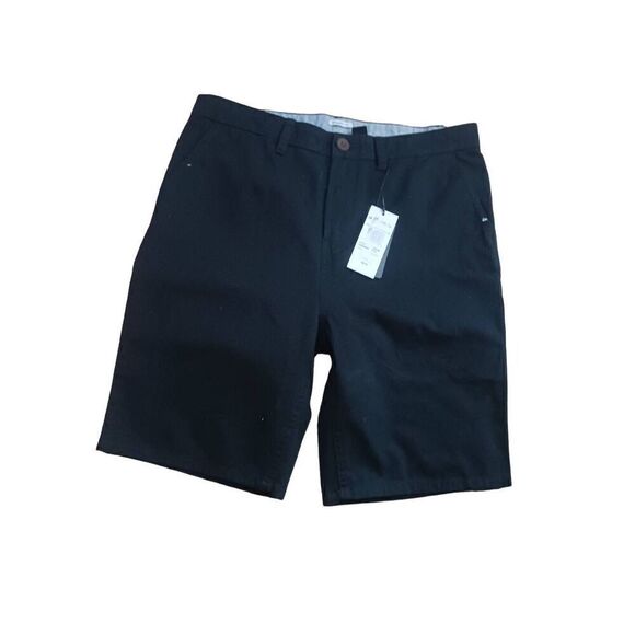 Ouicksilver shorts new with tags black straight fit Chino - Picture 1 of 3